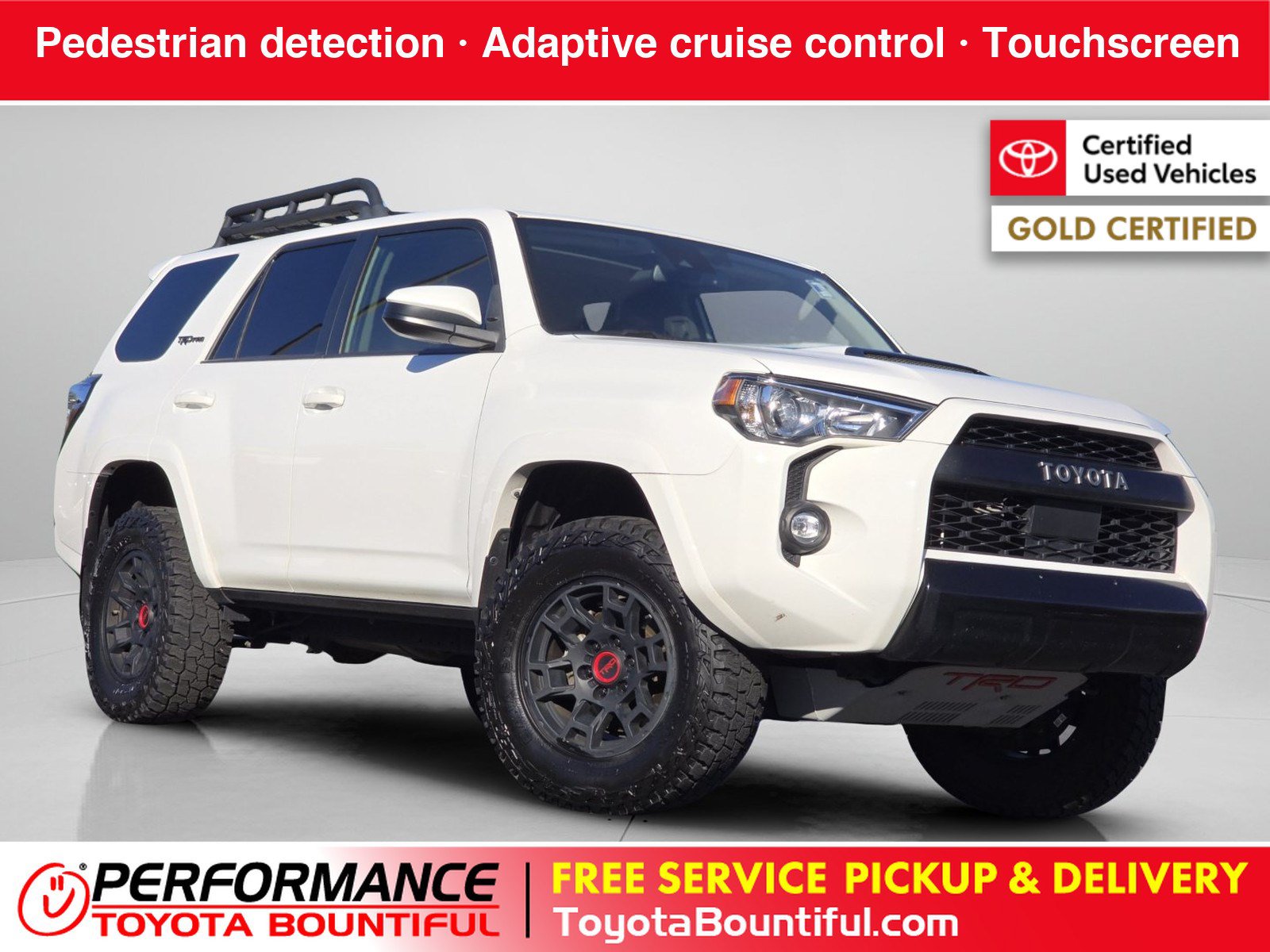 Certified 2021 Toyota 4Runner TRD Pro AWD/4WD image 1