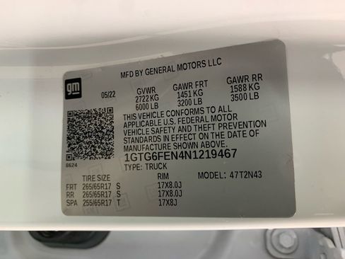 Used 2022 GMC Canyon AT4 w/ Trailering Package AWD/4WD image 13