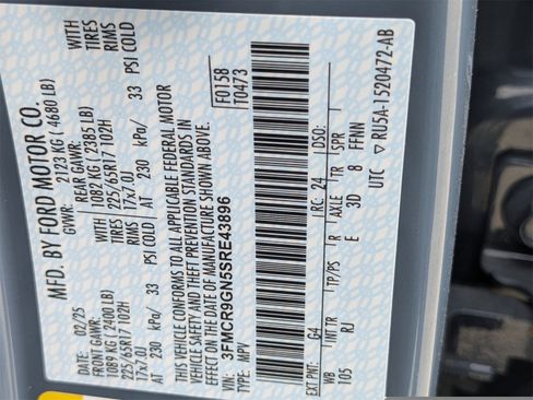 New 2025 Ford Bronco Sport Heritage image 20