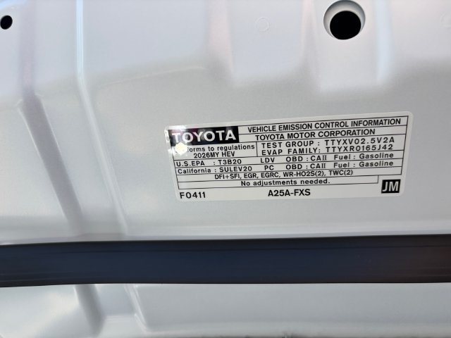New 2026 Toyota Camry SE FWD image 10