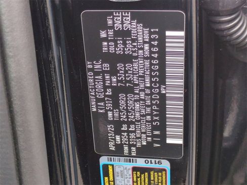 New 2025 Kia Telluride SX w/ SX Captain's Chair Package image 54