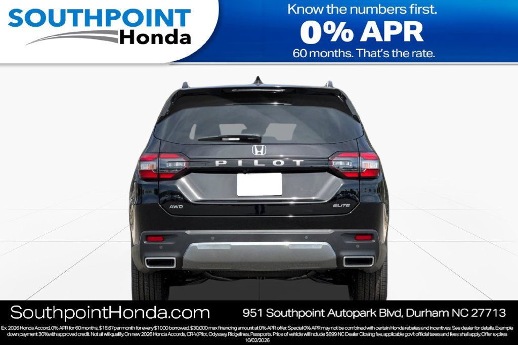 New 2026 Honda Pilot Elite image 5