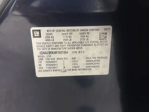 Used 2017 Chevrolet Equinox LS w/ LPO, Protection Package FWD image 23