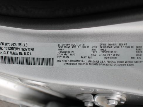 New 2026 RAM 1500 RHO AWD/4WD image 43