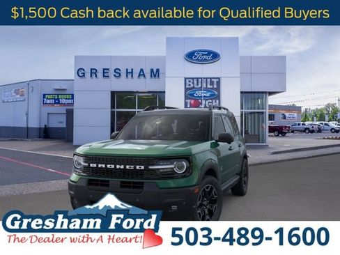 New 2025 Ford Bronco Sport Outer Banks w/ Outer Banks Tech Package+ AWD/4WD image 2