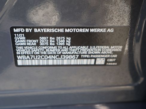 Used 2022 BMW 750i xDrive w/ Autobahn Package AWD/4WD image 32