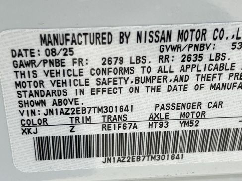 New 2026 Nissan Leaf Platinum+ w/ Cargo Package (Platinum+) FWD image 19
