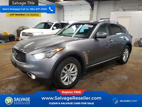 Used 2017 INFINITI QX70 AWD w/ Premium Package image 1