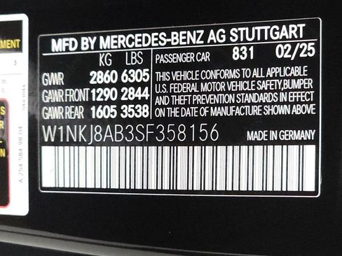Certified 2025 Mercedes-Benz GLC 63 AMG S image 39