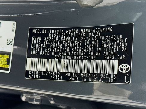 Certified 2024 Toyota Corolla LE FWD image 31