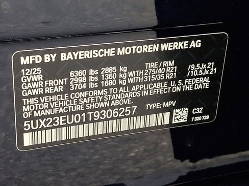 New 2026 BMW X5 xDrive40i w/ M Sport Package image 20