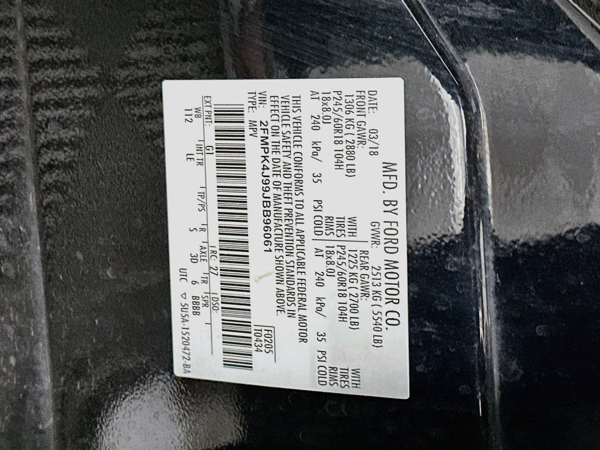 Used 2018 Ford Edge SEL w/ Equipment Group 201A AWD/4WD image 12
