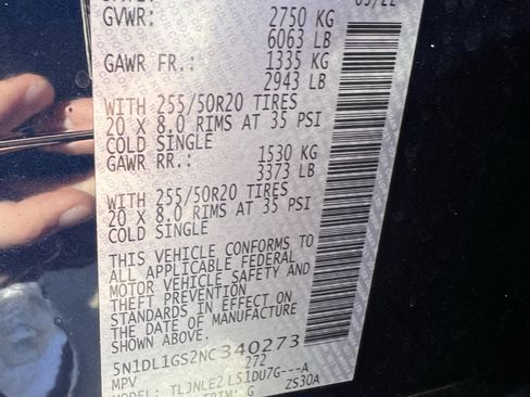 Used 2022 INFINITI QX60 Sensory w/ Vision Package image 37