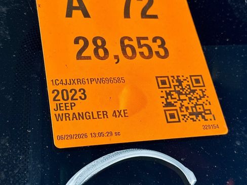 Used 2023 Jeep Wrangler Unlimited Rubicon 4xe AWD/4WD image 3
