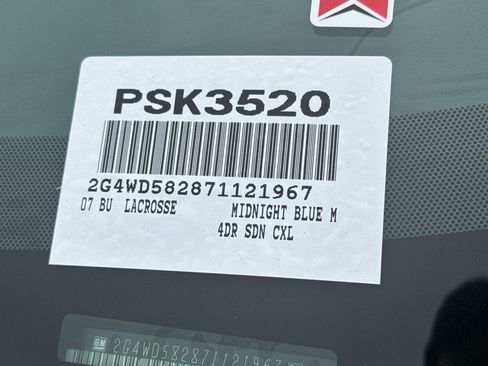 Used 2007 Buick LaCrosse CXL w/ Driver Confidence Package FWD image 40