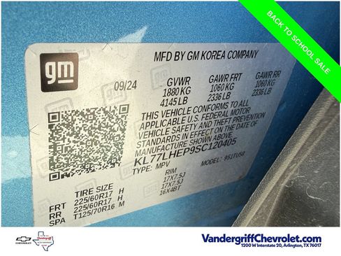 Used 2025 Chevrolet Trax LT w/ Driver Confidence Package FWD image 27