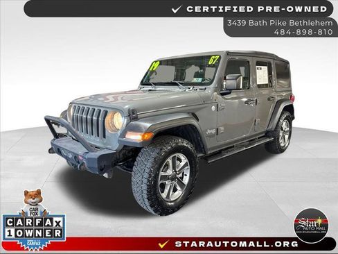 Used 2019 Jeep Wrangler Unlimited Sport S AWD/4WD image 1