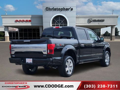 Used 2018 Ford F150 Platinum w/ Technology Package AWD/4WD image 3