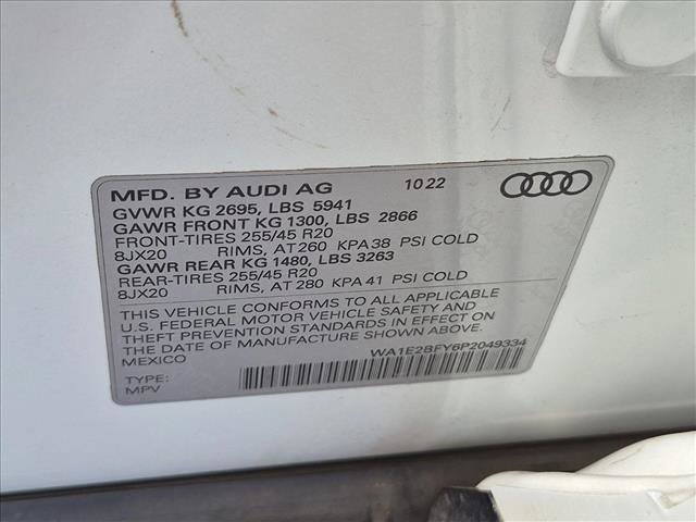 Used 2023 Audi Q5 e Premium Plus w/ Premium Plus Package AWD/4WD image 24