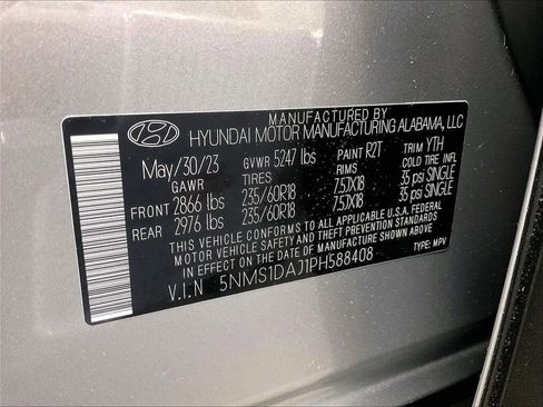 Used 2023 Hyundai Santa Fe SE AWD/4WD image 36