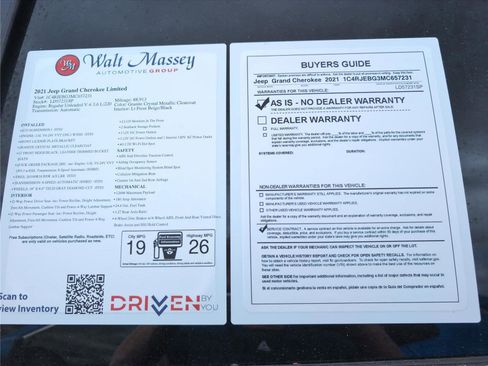 Used 2021 Jeep Grand Cherokee Limited image 9