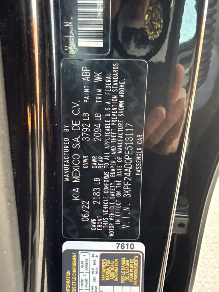 Used 2023 Kia Forte LXS w/ LXS Technology Package FWD image 24