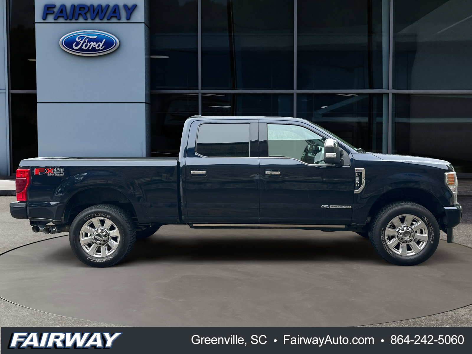 Used 2022 Ford F250 Platinum w/ FX4 Off-Road Package AWD/4WD image 9