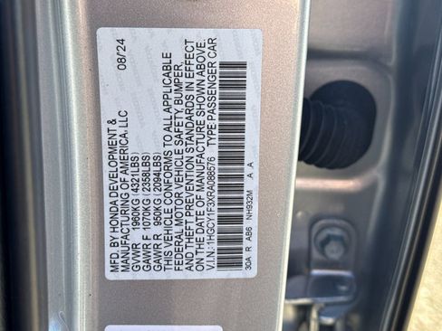 Used 2024 Honda Accord EX image 28