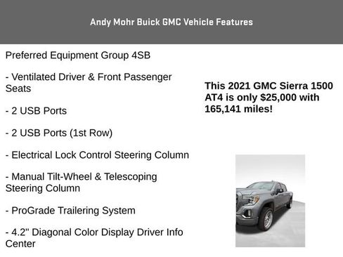 Used 2021 GMC Sierra 1500 AT4 image 15