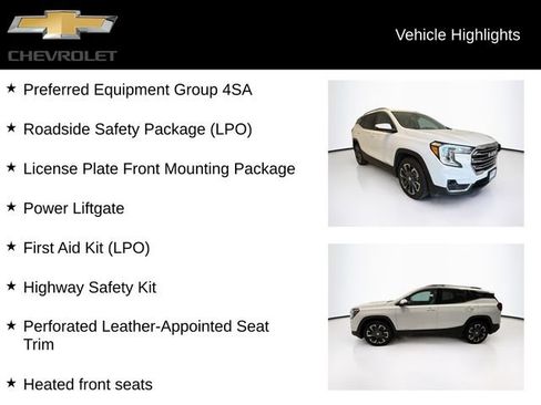 Certified 2022 GMC Terrain SLT w/ LPO, Roadside Safety Package AWD/4WD image 5