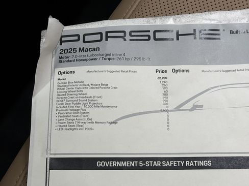 Certified 2025 Porsche Macan image 59