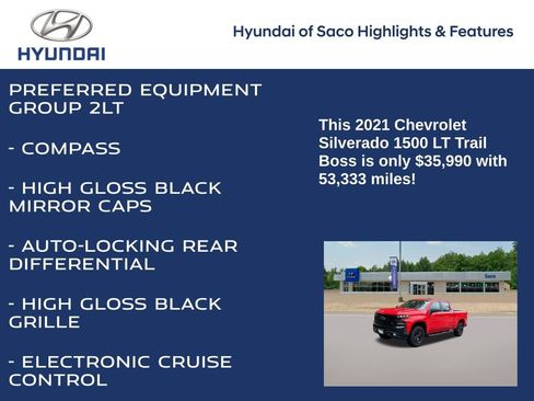 Used 2021 Chevrolet Silverado 1500 LT Trail Boss AWD/4WD image 12