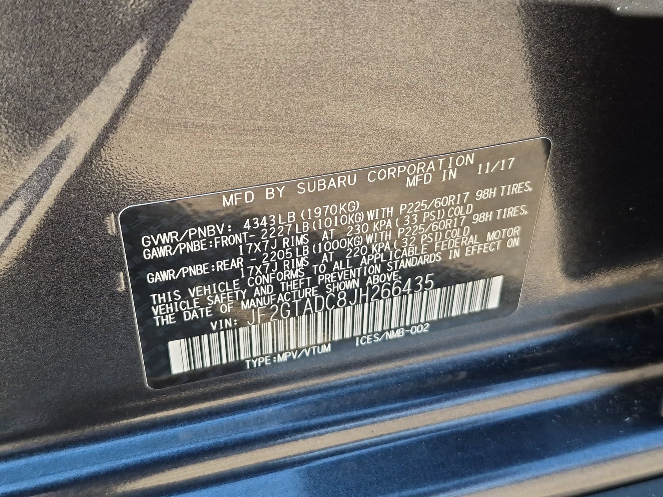 Used 2018 Subaru Crosstrek 2.0i Premium w/ Eyesight System AWD/4WD image 24