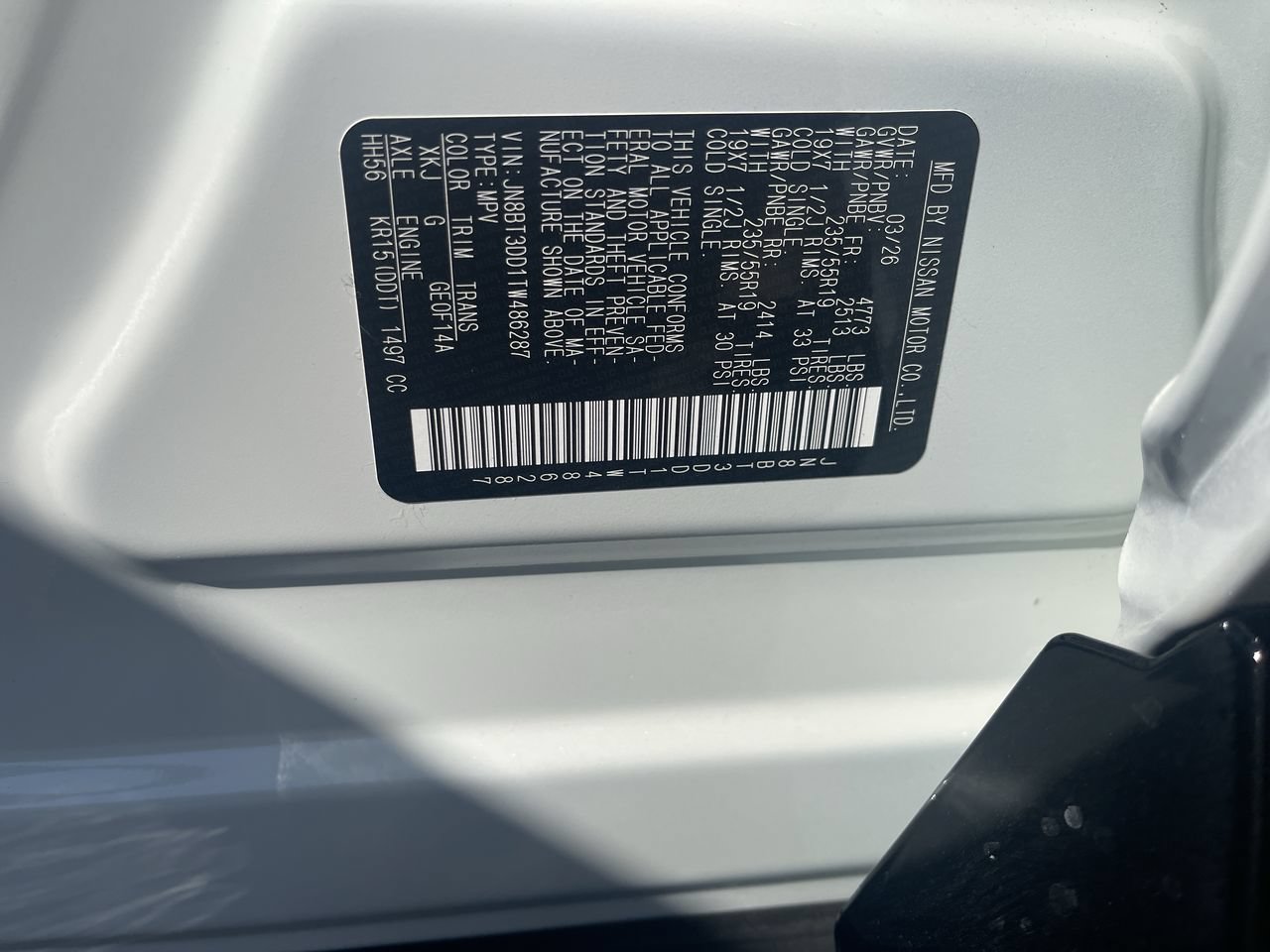 Used 2026 Nissan Rogue Platinum w/ Platinum Premium Package AWD/4WD image 34