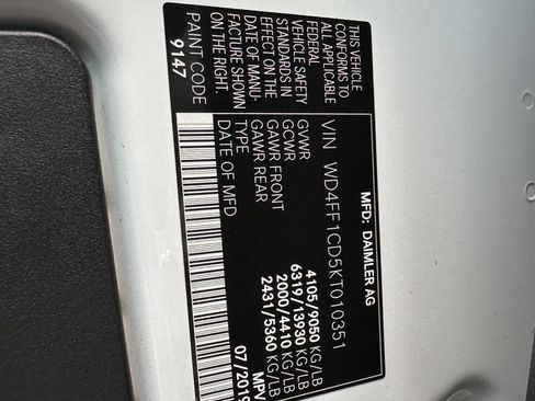 Used 2019 Mercedes-Benz Sprinter 4x4 170 image 34