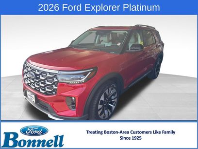 New 2026 Ford Explorer Platinum w/ LUX Leather Package