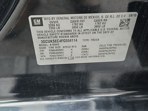 Used 2015 Chevrolet Silverado 1500 LTZ Z71 image 32