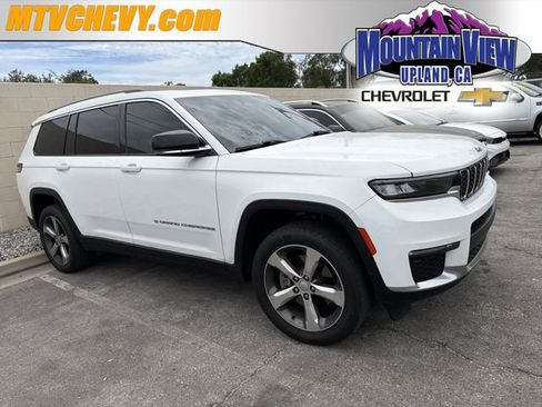 Used 2021 Jeep Grand Cherokee L Limited AWD/4WD image 1