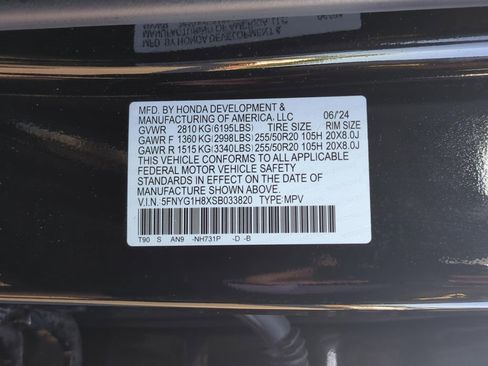 Used 2025 Honda Pilot Elite image 26