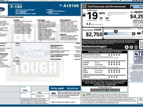 Used 2025 Ford F150 Lariat w/ Equipment Group 502A High image 31