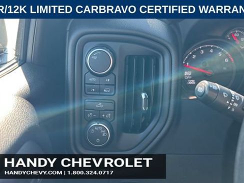 Certified 2023 Chevrolet Silverado 1500 Custom w/ LPO, Dark Essentials Package AWD/4WD image 21