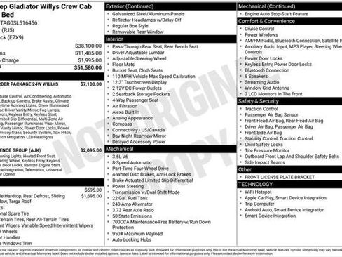 Certified 2025 Jeep Gladiator Willys image 15