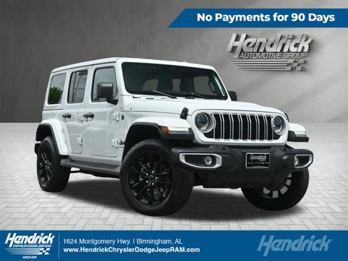 Used 2025 Jeep Wrangler Unlimited Sahara AWD/4WD image 1