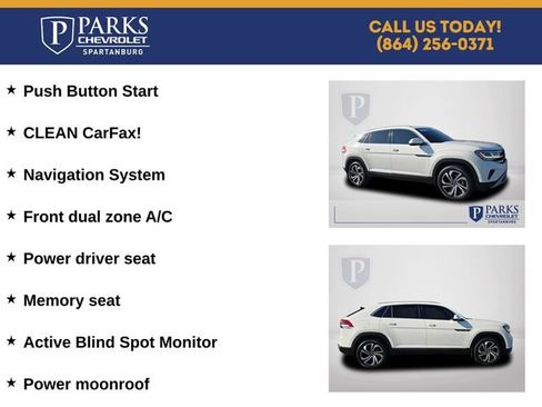 Used 2020 Volkswagen Atlas Cross Sport SEL Premium AWD/4WD image 5
