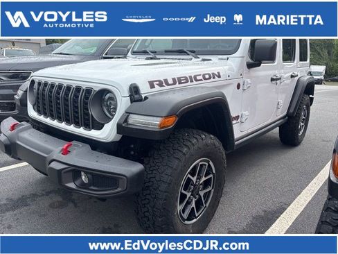 Used 2025 Jeep Wrangler Unlimited Rubicon w/ Convenience Group AWD/4WD image 1