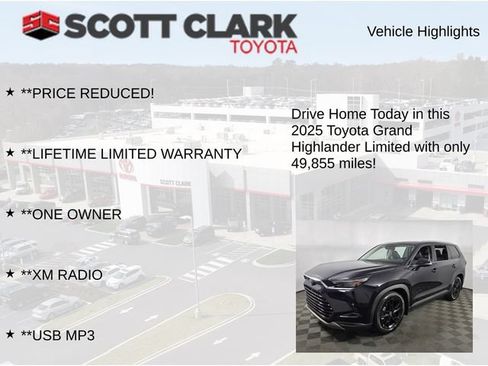 Used 2025 Toyota Grand Highlander FWD image 12