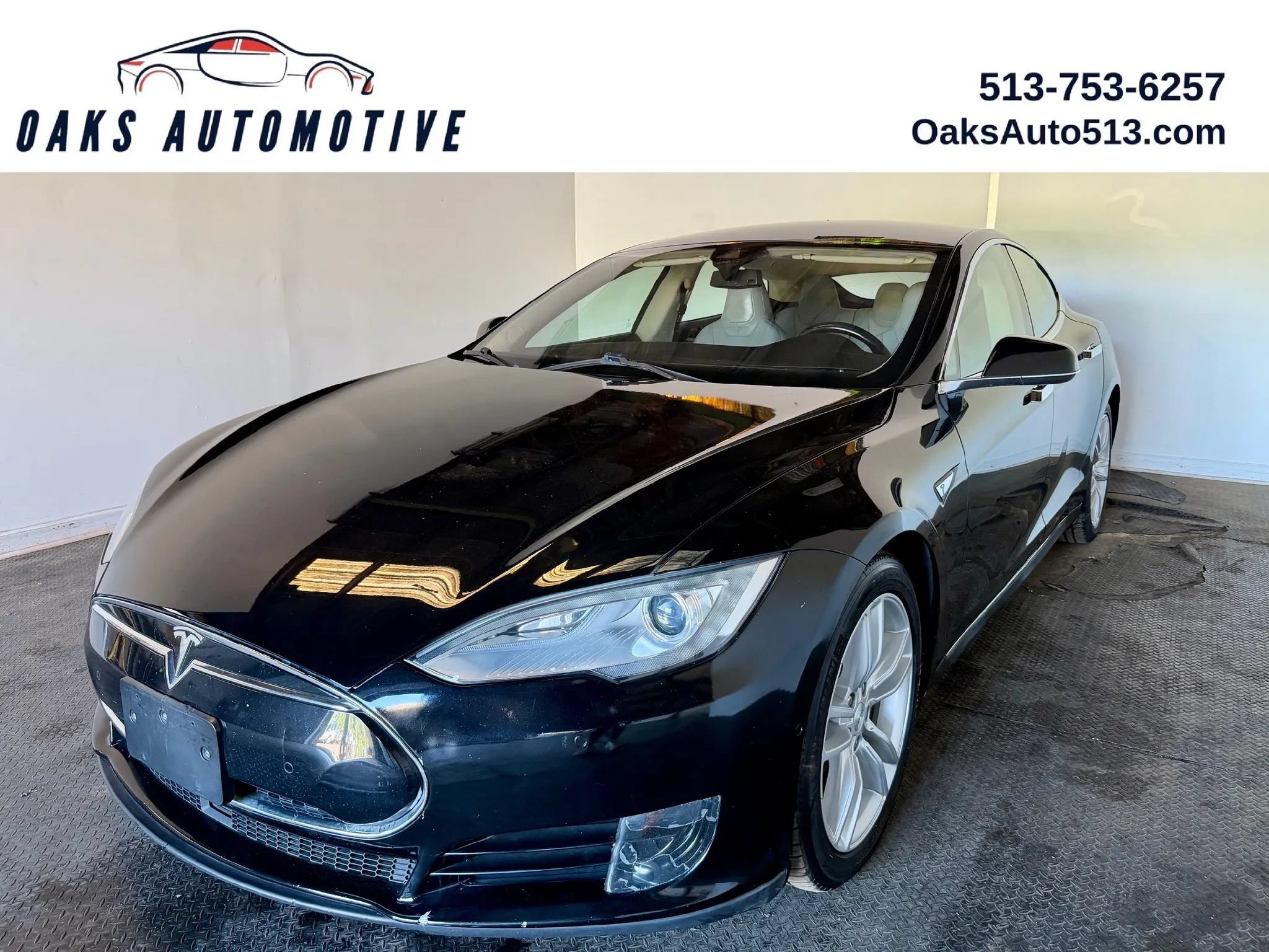 Used 2015 Tesla Model S 70D AWD/4WD image 1