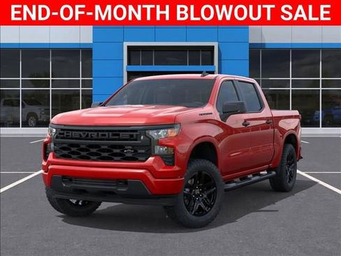 New 2026 Chevrolet Silverado 1500 Custom w/ Turbomax Blackout Package RWD image 6