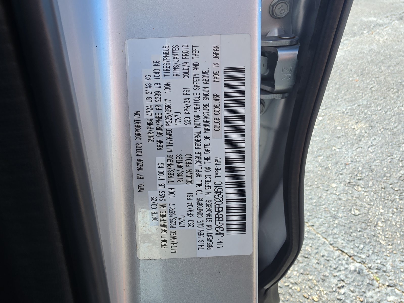 Used 2023 MAZDA CX-5 AWD 2.5 S w/ Select Package image 31
