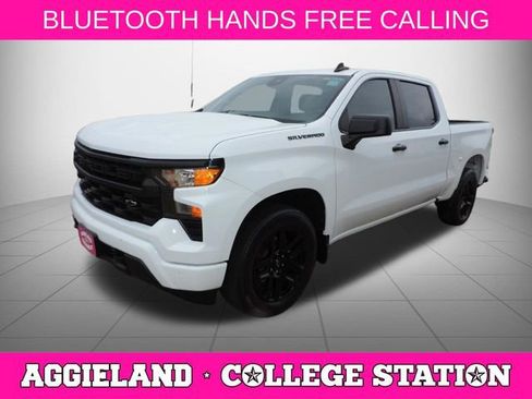 Certified 2024 Chevrolet Silverado 1500 Custom w/ LPO, Dark Essentials Package RWD image 8